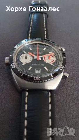 Breitling Chrono-Matic 1970' калибър 11. 38мм, снимка 2 - Мъжки - 56719200