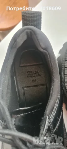 Обувки Лоуфъри Zara , снимка 3 - Дамски ежедневни обувки - 56678684