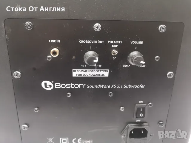 Буфер / субуфер - Boston SoundWare XS 5.1, снимка 9 - Други - 49281680