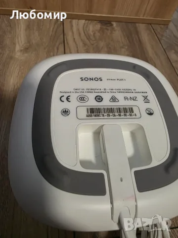 Безжична смарт тонколона Sonos Play:1, снимка 5 - Аудиосистеми - 56653247