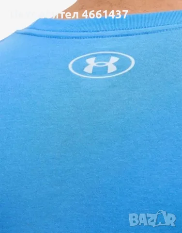 UNDER ARMOUR Sportstyle Logo Update SS Blue/White

, снимка 4 - Тениски - 56617938