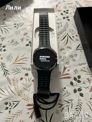 Samsung Galaxy Watch Ultra Black, снимка 4 - Смарт часовници - 56726578