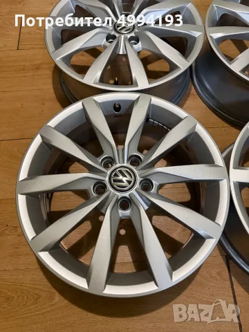 Джанти 17" 5Х112 от VW, снимка 3 - Гуми и джанти - 56725137
