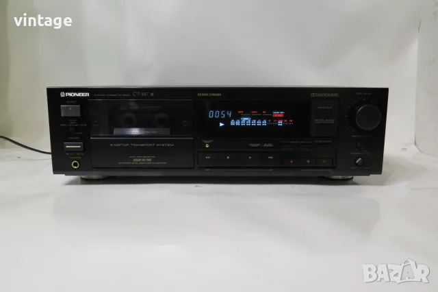 Pioneer CT-447 Stereo Cassette Tape Deck (1990)