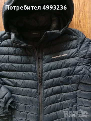 Peak Performance - черно пухено яке р-р 160см S/M, снимка 4 - Якета - 56712031
