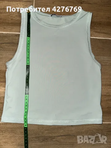 H&M черна дънкена пола + подарък топ, снимка 8 - Поли - 56682896