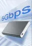 Кутия за външен SSD/HDD 2.5 диск алуминии USB Type-C, снимка 1