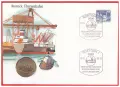 5 МАРКИ 1988 В НУМИЗМАТИЧЕН ПЛИК (Numisbrief) - ГДР, снимка 1