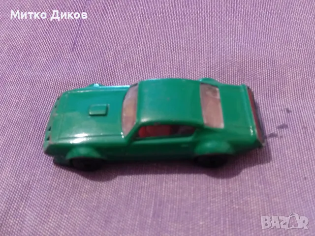 ретро колекционерска метална количка Matchbox Pontiac Firebird, произведена в България 1988г.
