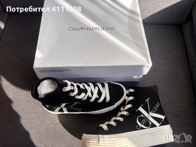 Calvin klein 35 чисто нови, снимка 3 - Дамски боти - 56552826