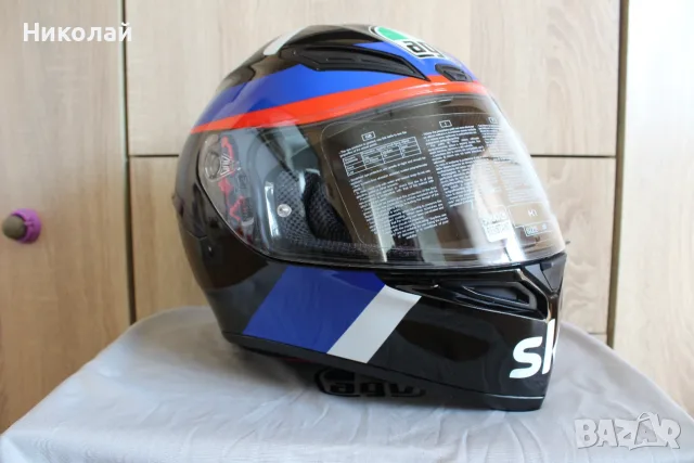 Каска AGV K1 VR46 Sky Racing, снимка 5 - Аксесоари и консумативи - 56659280