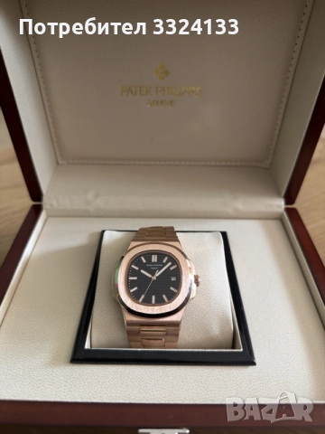 Patek Philippe Nautilus 40mm Rose Gold Black Dial