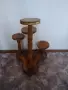 Дървена поставка за цветя- цветарник, снимка 3