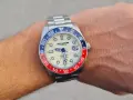 БАРТЕР! Оригинален Aragon Automatic Dive Master Full lume dial Pepsi bezel 40mm., снимка 3