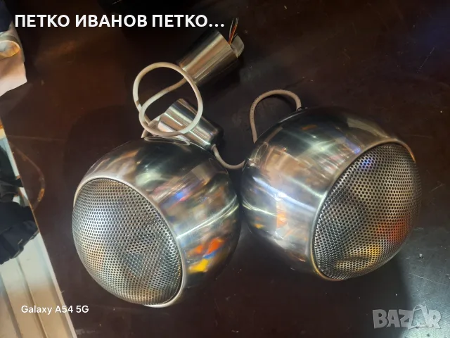  Ретро сферични тонколони Grundig HiFi Box 210a 