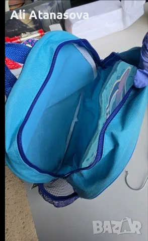 Disney Stitch backpack, blue, St. Majewski branding, снимка 4 - Раници - 56616640