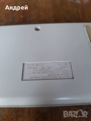 Стар синтезатор Casio VL-10, снимка 6 - Синтезатори - 56627749