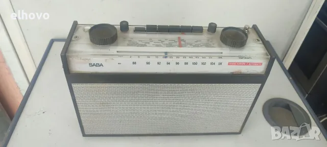 Радио Saba Trans Europa Automatic, снимка 6 - Радиокасетофони, транзистори - 56621754