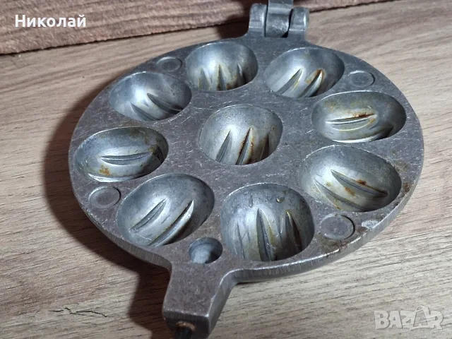 Съветска Преса Форма За Сладки Орехчета, снимка 4 - Колекции - 56676811