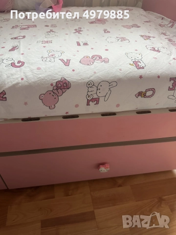 легло за момиченце, снимка 6 - Бебешки легла и матраци - 56618855