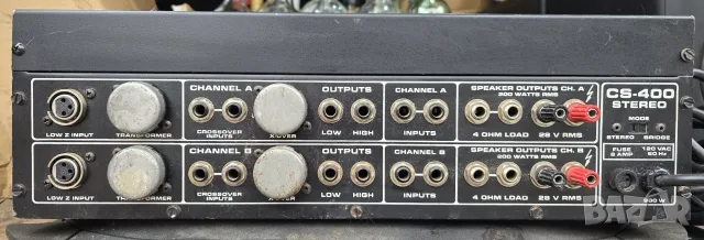 Peavey CS-400 - стерео усилвател на мощност, снимка 2 - Ресийвъри, усилватели, смесителни пултове - 56660508
