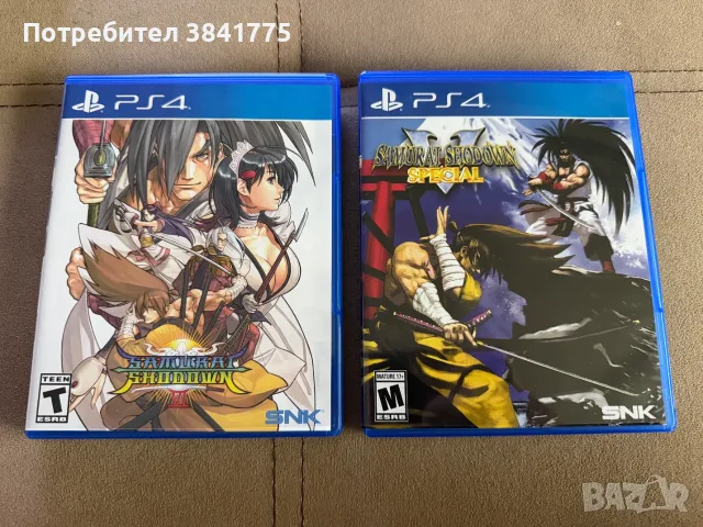 Samurai Shodown VI и V Special PS4 Limited Run games комплект