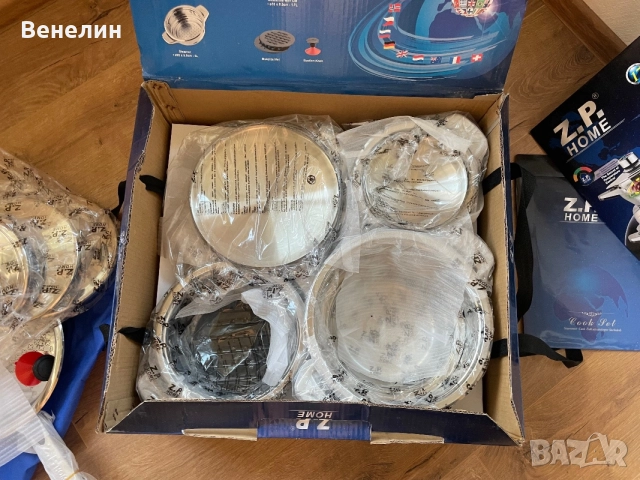 Комплект тенджери Z. P. Home, снимка 6 - Съдове за готвене - 56608899