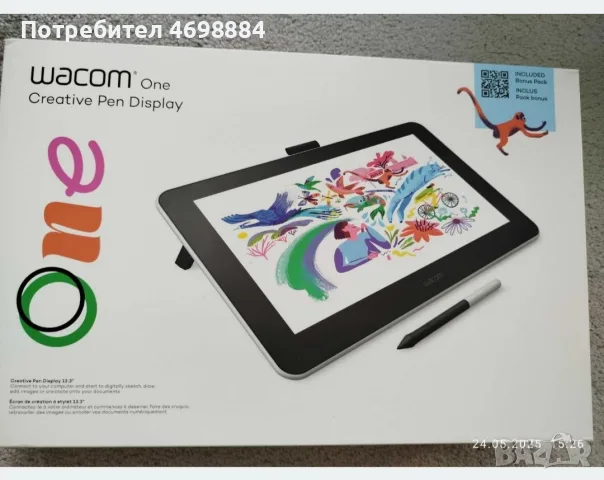 Графичен таблет One by Wacom