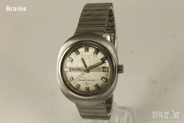 Рядък Немски Ръчен Часовник ZENTA ELECTRONIC От 1970-те 