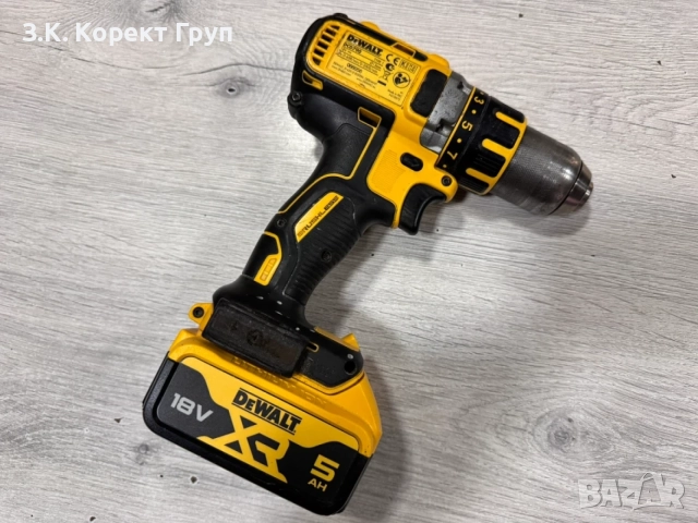 Акумулаторен Винтоверт DEWALT DCD790 , снимка 7 - Винтоверти - 56664718
