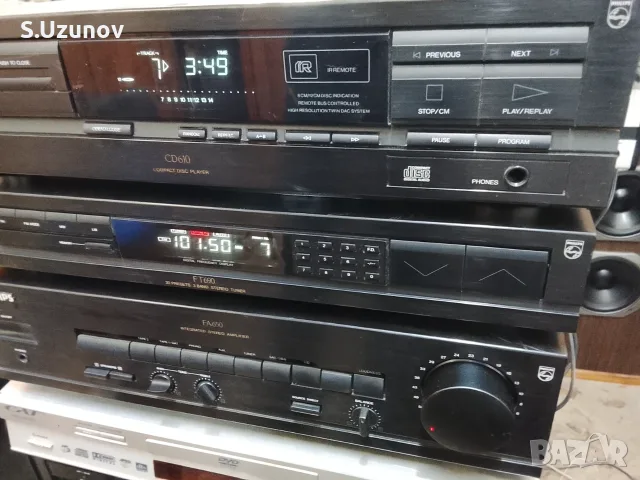 Philips - СД,тунер и усилвател , снимка 6 - Аудиосистеми - 56563414