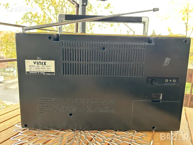 VINIX VPC 5000-Работещ радиокасетофон., снимка 9 - Радиокасетофони, транзистори - 56718143