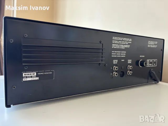Uher CG350 - касетен дек, снимка 7 - Декове - 56595909