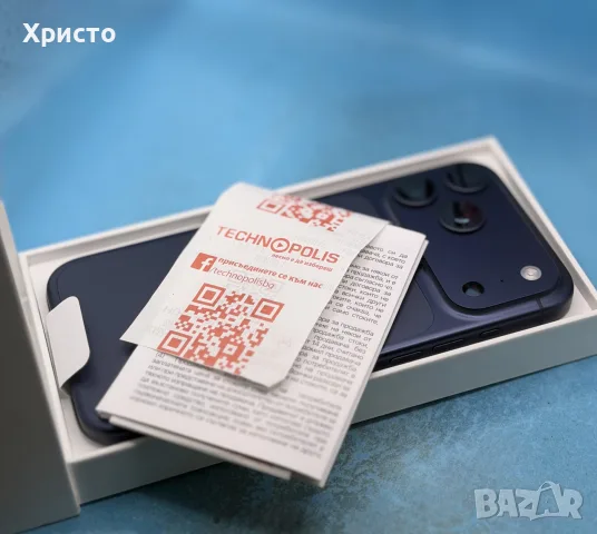 НОВ!!! Apple iPhone 17 Pro Max, 512GB, 5G, Deep Blue, снимка 3 - Apple iPhone - 56568615