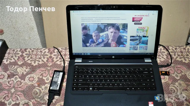 Pavilion G62 - Core i3, 8 GB RAM, 500 GB HDD, снимка 2 - Лаптопи за дома - 56641255