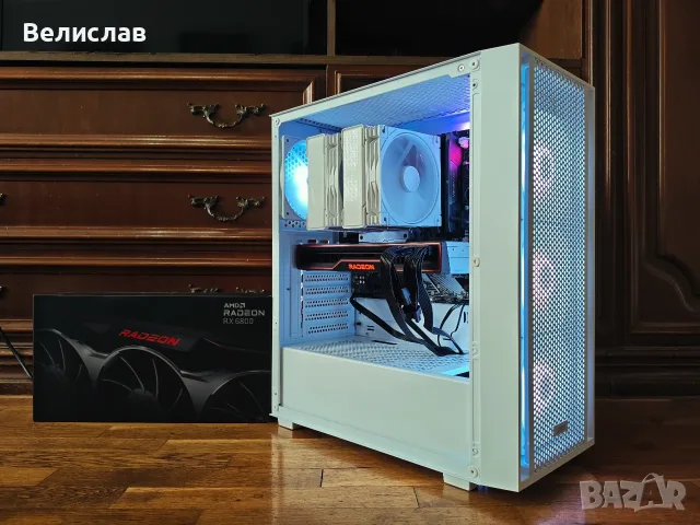 Gaming PC с Ryzen 9 7900/ 32GB DDR5/ RX 6800 16GB/ 512GB/ 850W