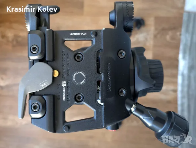 Manfrotto Nitrotech 608 - Fluid Video Head, снимка 2 - Чанти, стативи, аксесоари - 56729781