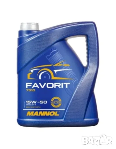 Моторно масло MANNOL Favorit 15W-50 5 л