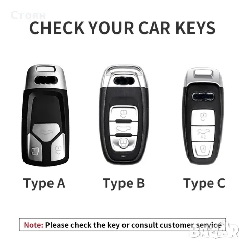 ключодържател ауди audi, снимка 2 - Аксесоари и консумативи - 56607105