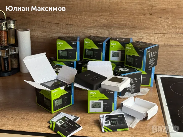 Engo E20i Wi-Fi, Енго, Безжичен, Интернет Стаен Термостат