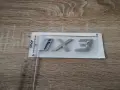 сребриста емблема BMW iX3, снимка 3