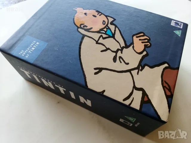 DVD колекция The adventures TINTIN от 10 диска в кутия