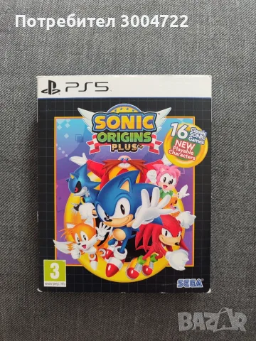 Игра SEGA Sonic Origins Plus Limited издание, за Playstation 5