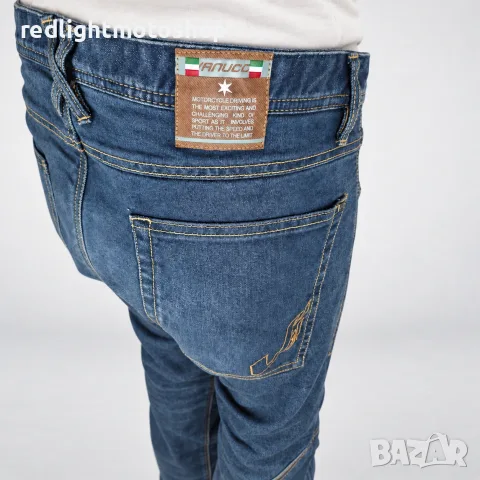 Vanucci Мъжки мото дънки 2XL, снимка 3 - Дънки - 56590094