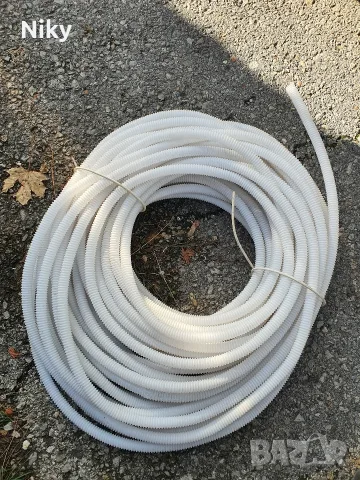 гофрирана PVC тръба 16 мм. 30 метра