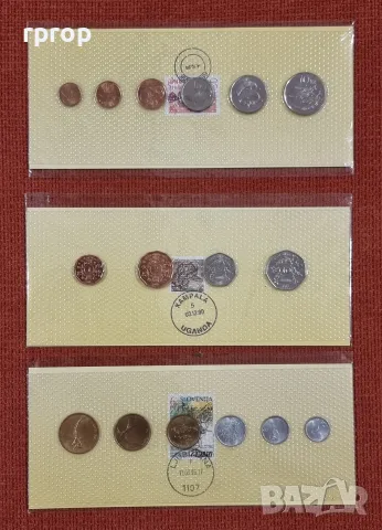 Цена 13 евро на лот. Монети. UNC.