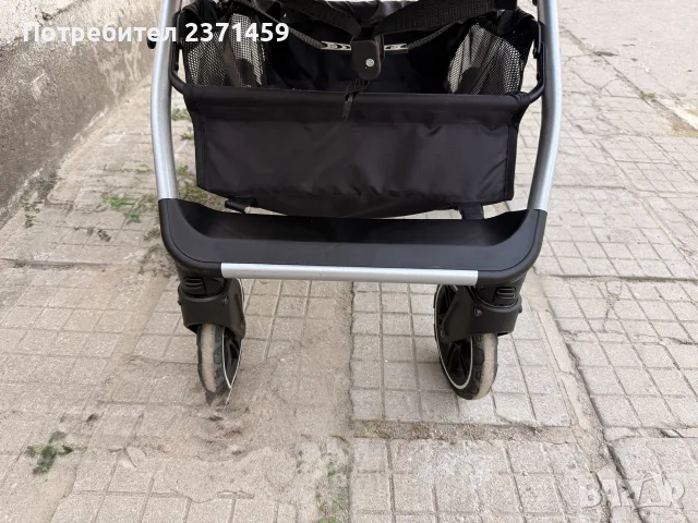 Бебешка количка 3в1 Lorelli Viola , снимка 5 - За бебешки колички - 56681932