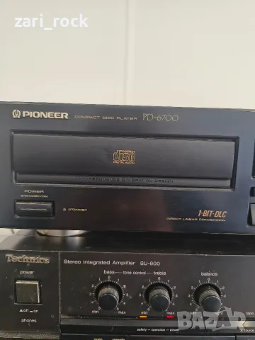 Усилвател Technics SU 600 и  Cd Pioneer Pd 6700, снимка 6 - Ресийвъри, усилватели, смесителни пултове - 56599034