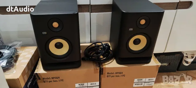 Мониторни тонколони - KRK Rookit 5 G4, снимка 3 - Тонколони - 56630372