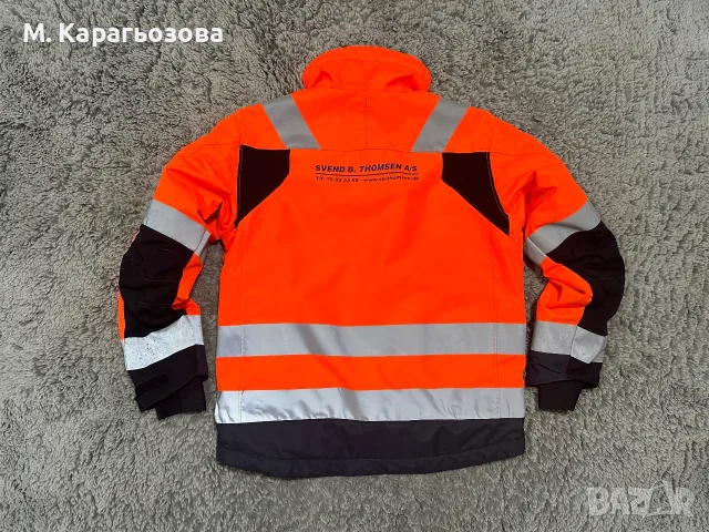 Зично яке Snickers AllroundWork High-Vis Jacket, Размер L, снимка 4 - Якета - 56638809